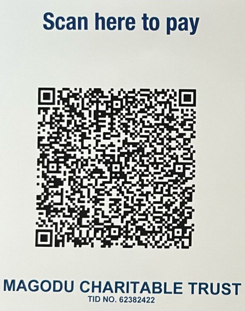 QR code for donation